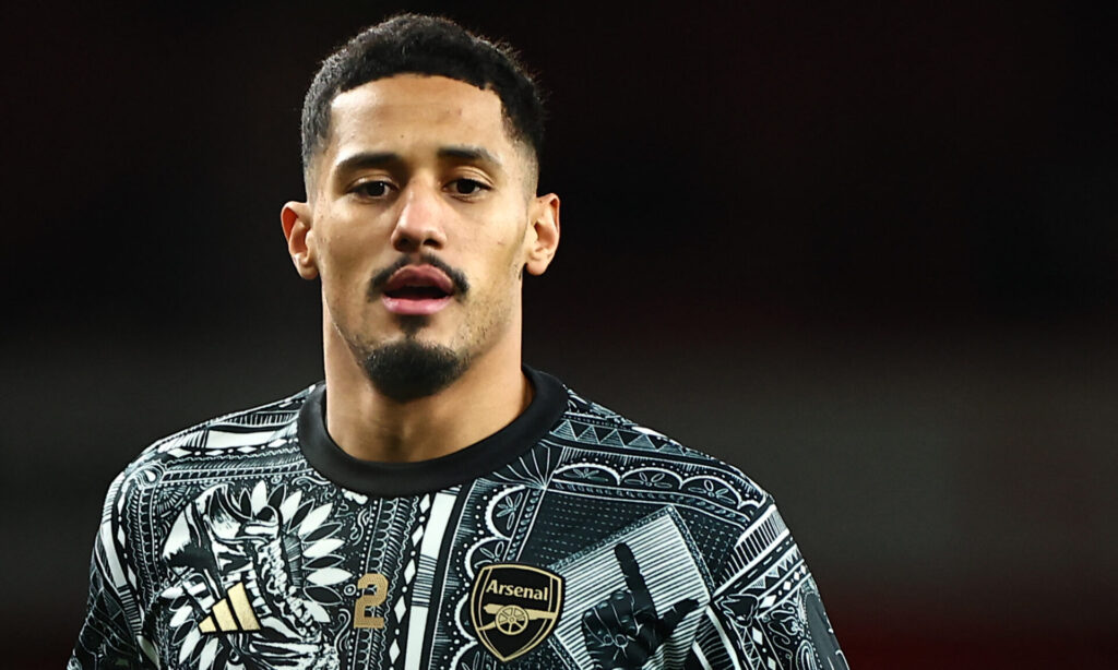 William Saliba er en af de 50 bedste spillere i 2023.