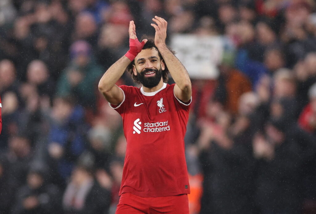 Mohamed Salah fra Liverpool.