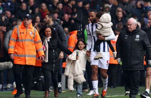 Kampen mellem West Bromwich og Wolves måtte afbrydes.