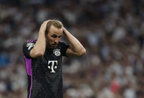 Harry Kane og Bayern München røg onsdag aften ud af Champions League.