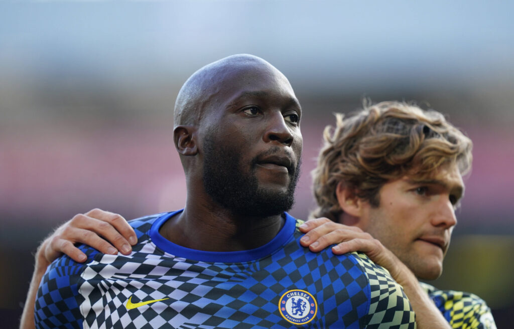 Romelu Lukaku forlod Chelsea i 2024.