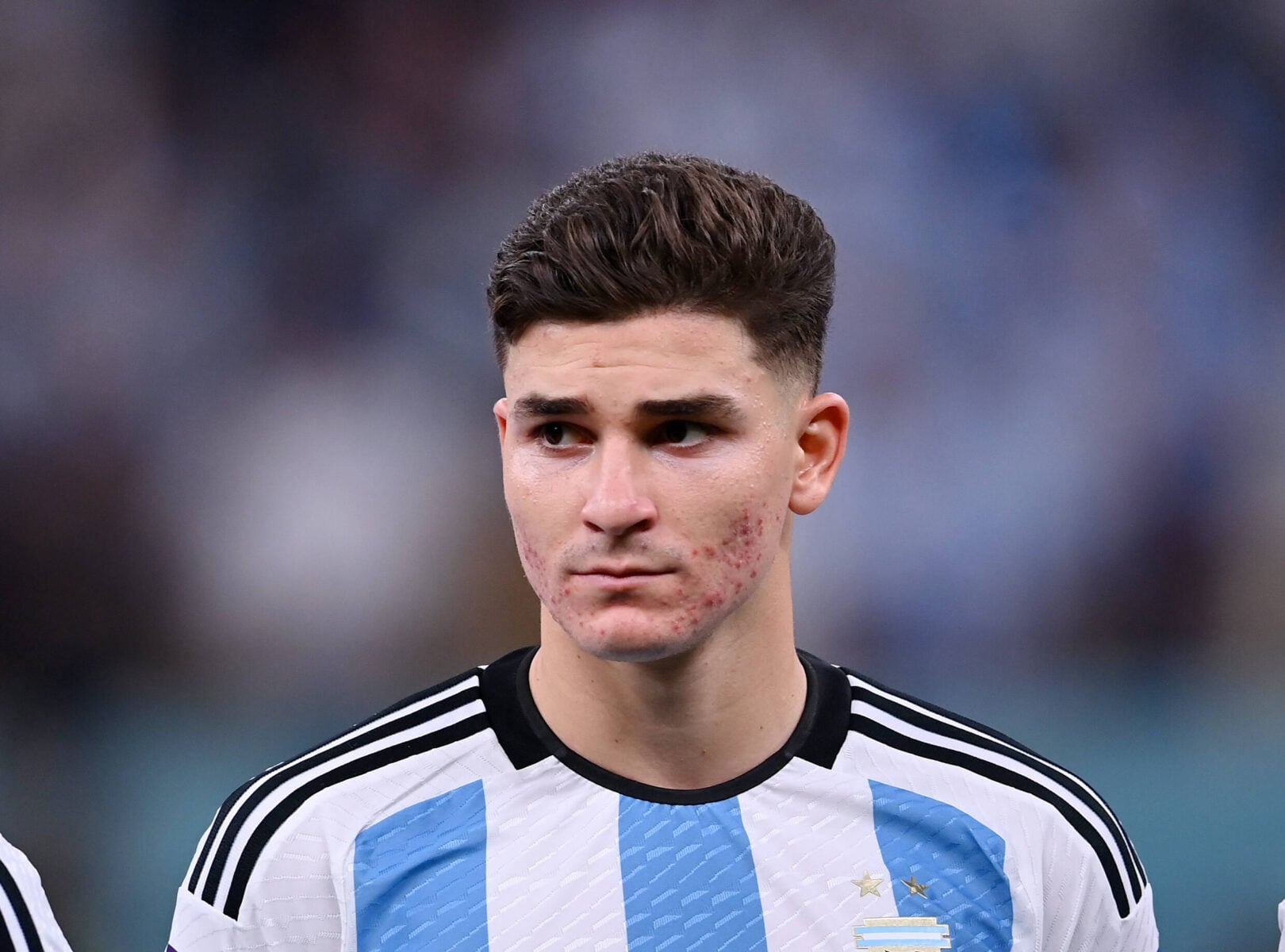 Julian Álvarez har tidligere scoret 36 mål i 103 kampe for Manchester City, men forlod klubben sidste sommer for mere spilletid.