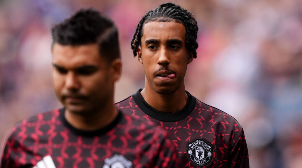 Leny Yoro fortæller, hvordan United-legende påvirkede ham.