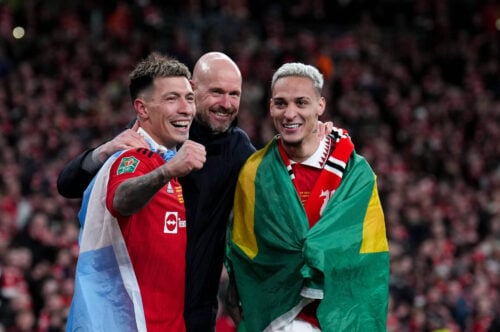 Antony bør være fortid hos Manchester United til januar.