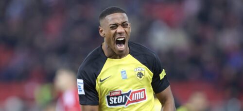 Anthony Martial, der tidligere har tørnet ud for Manchester United, er i forrygende form i sin nye græske klub.