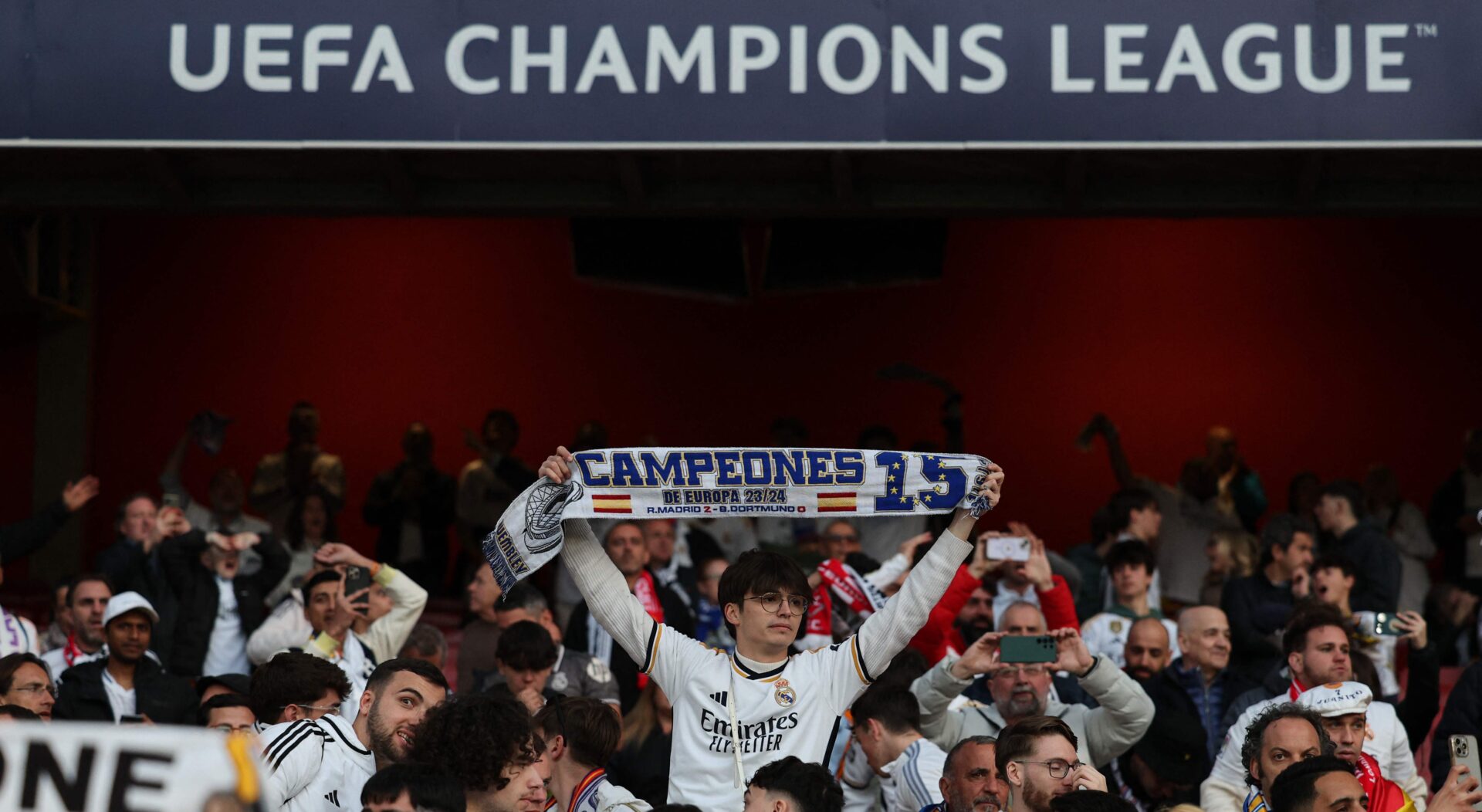 Real Madrid-fan deler vild historie