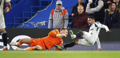 Hårde odds for Filip Jørgensen.