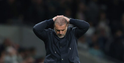 Ange Postecoglou bliver erstattet.