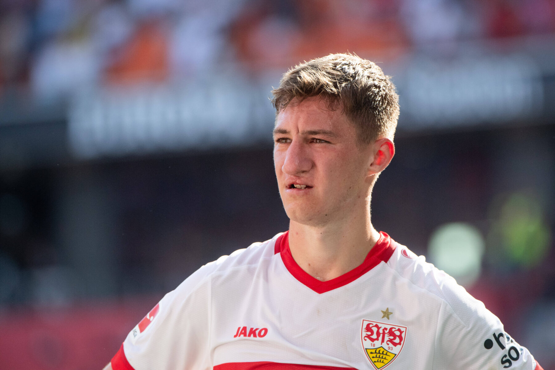 Angelo Stiller er højt på ønskelisten hos Liverpool.