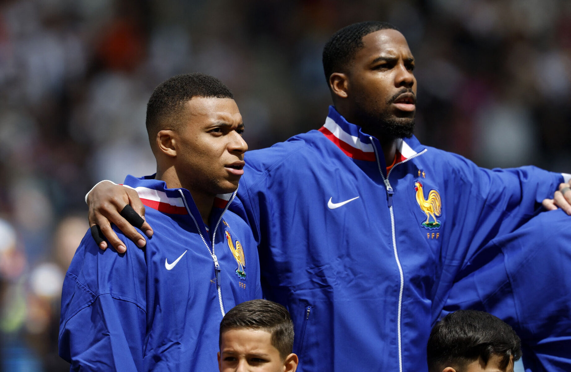 Kylian Mbappé er på hospitalet.