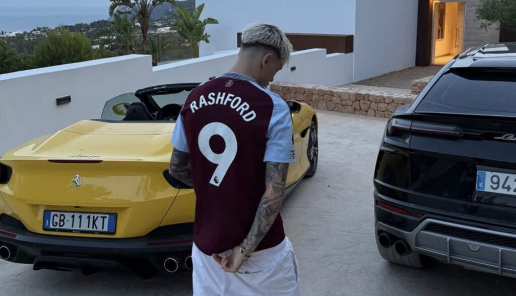 Garnacho provokerer.