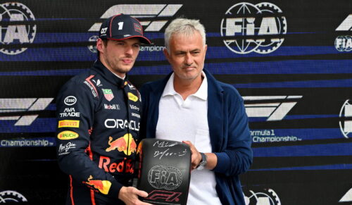 Mourinho er utilfreds.