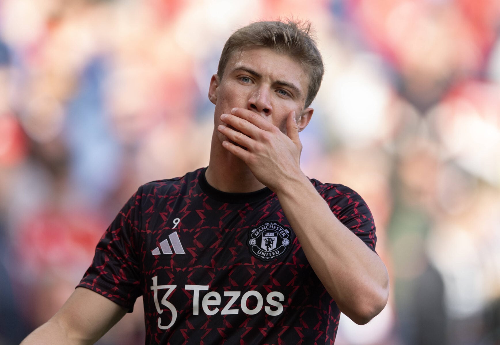 Rasmus Højlund kan være på vej væk fra Manchester United.