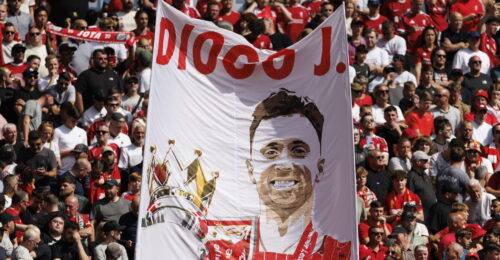 Den tidligere Liverpool-fanfavorit Diogo Jota skulle planmæssigt hyldes søndag eftermiddag, men det endte med at gå helt galt.