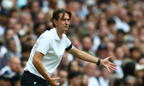 Thomas Frank stod lørdag i spidsen for Tottenham, hvor cheftræneren fik sin Premier League-debut mod oprykkerne fra Burnley.