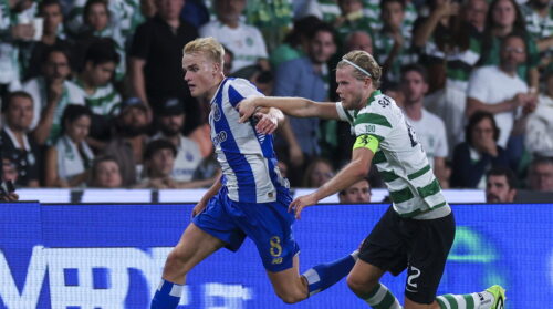 Der var danskerduel mellem Victor Froholdt fra FC Porto og Morten Hjulmand fra Sporting CP lørdag aften i den hjemlige liga i Portugal.