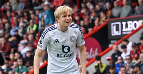 Victor Kristiansen tørner ud for Leicester i Englands næstbedste række, men det er øjensynligt kun på lånt tid.