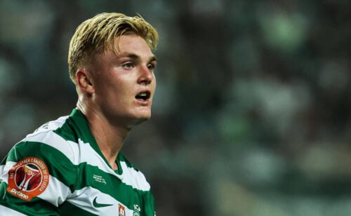 Efter en succesfuld sæson i Sporting CP, som kulminerede med et portugisisk mesterskab, er Conrad Harder meget eftertragtet.
