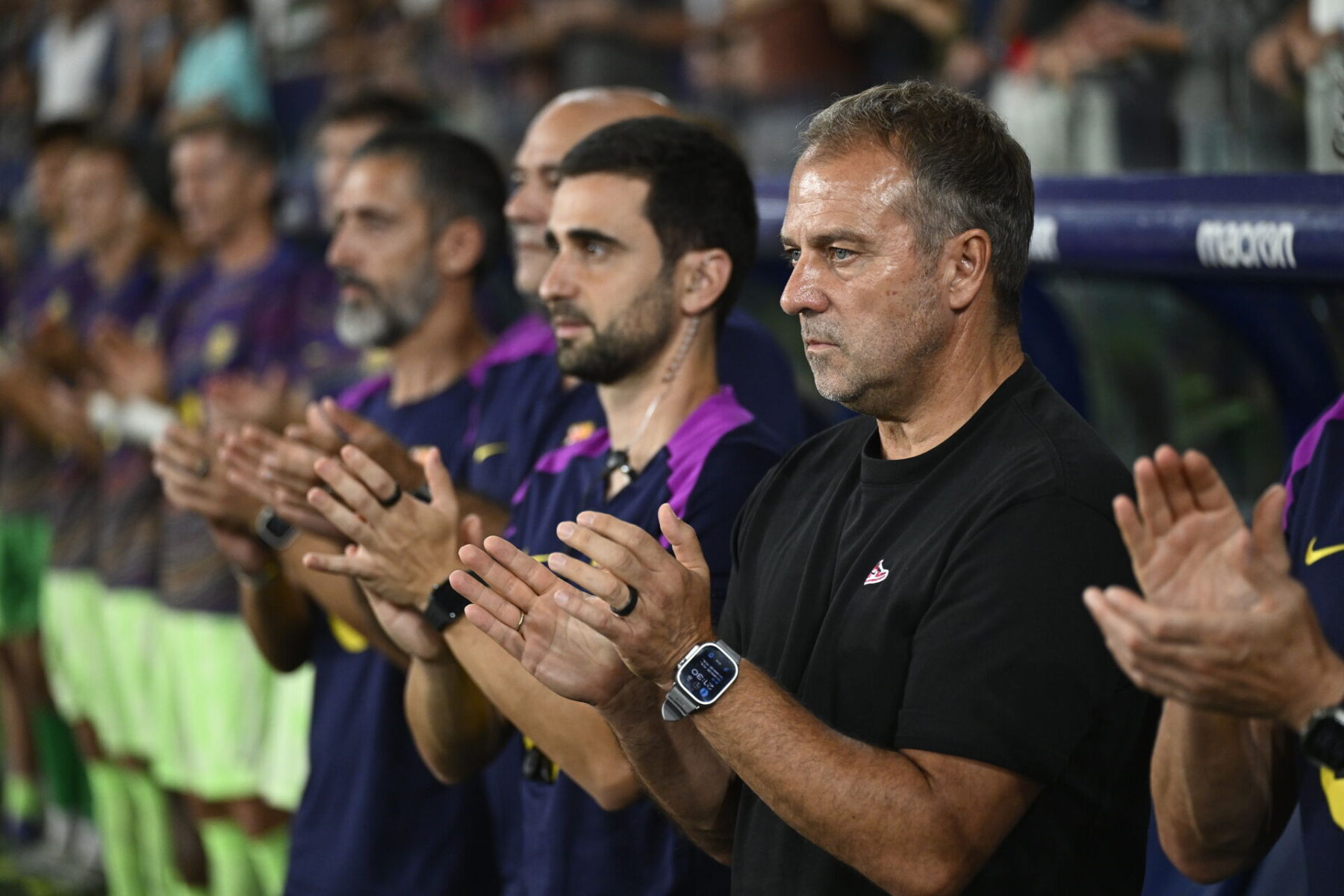 Hansi Flick gik amok på sine spillere.