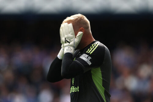 Kasper Schmeichel står over for et mareridt.