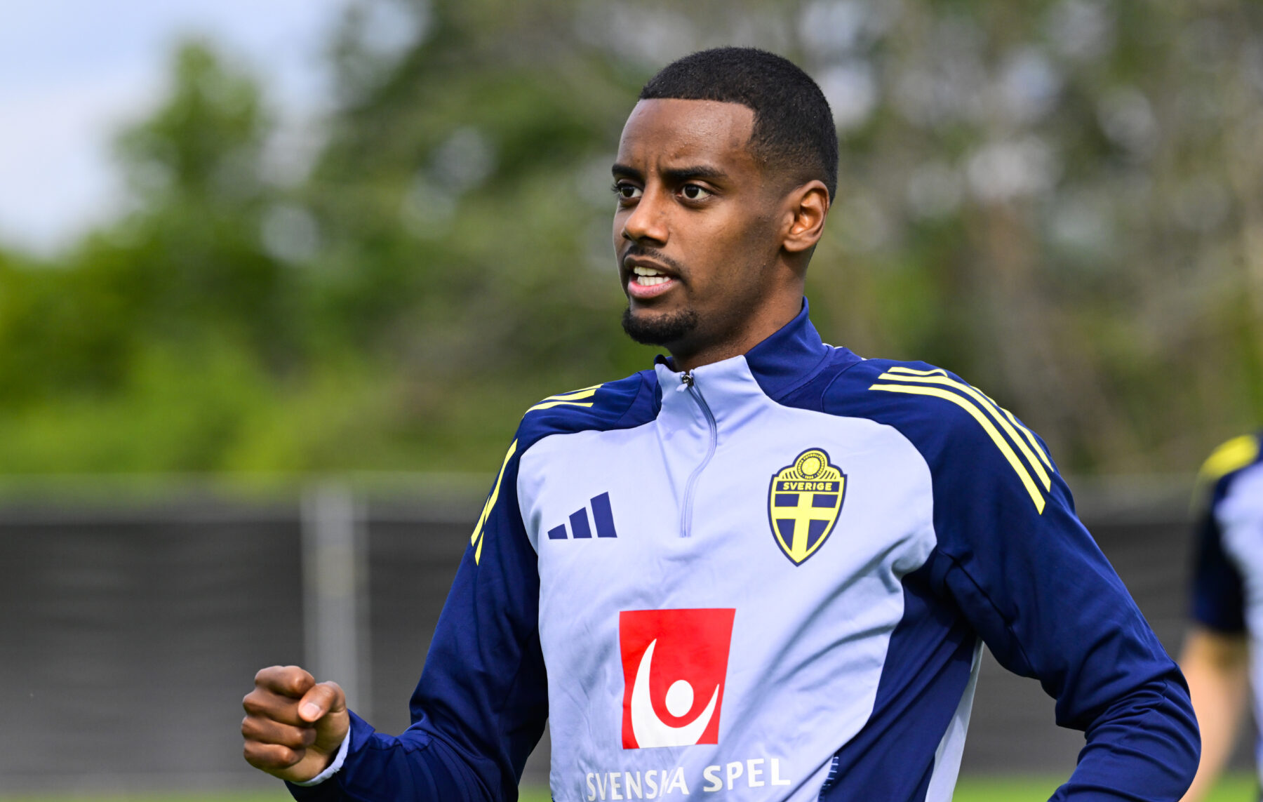 Alexander Isak var bænket.