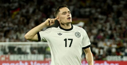 Florian Wirtz var med fra start, da Tyskland besejrede Nordirland søndag aften i VM-kvalifikationen. Stjernen leverede et klassemål.