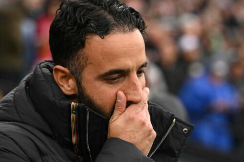 Rúben Amorim kan snart blive fyret hos Manchester United.