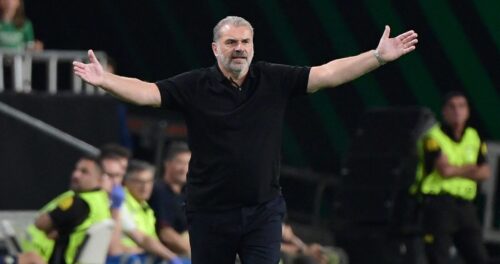 Ange Postecoglou kan vende det.