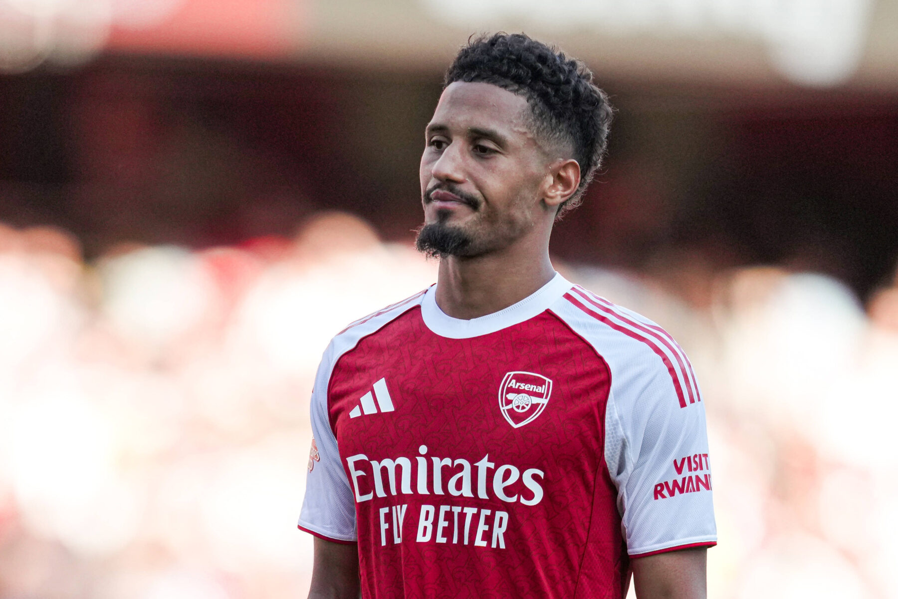William Saliba har fremtiden på plads