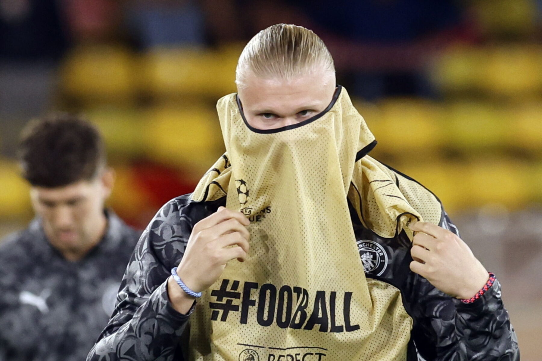 Erling Haaland er alt andet end tilfreds.