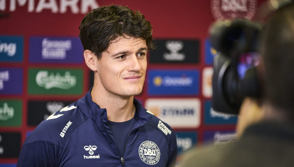 Christian Nørgaard fortæller.