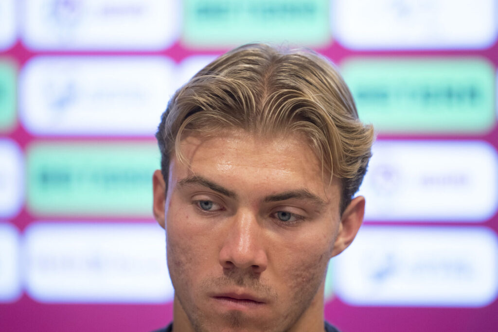 Rasmus Højlund ændrede standpunkt.