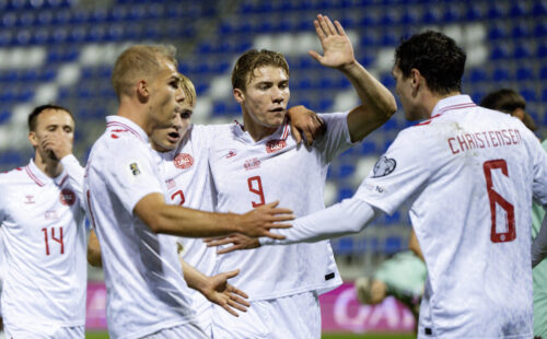 Optakt til Danmark mod Grækenland.