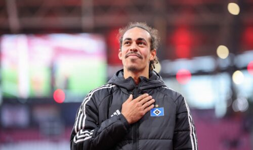 Yussuf Poulsen blev hyldet.