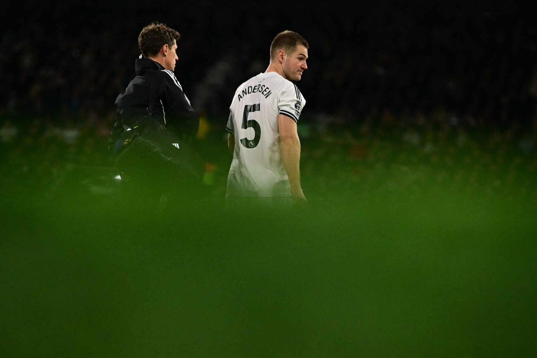 Joachim Andersen udgik i kampen mod Arsenal.