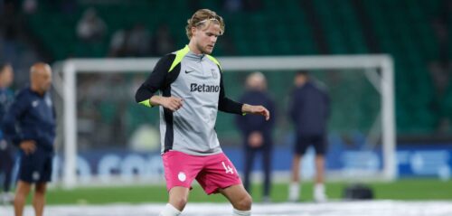 Morten Hjulmand og Sporting CP kunne juble over en dramatisk 2-1 sejr på Estádio José Alvalade mod Marseille i Champions League.