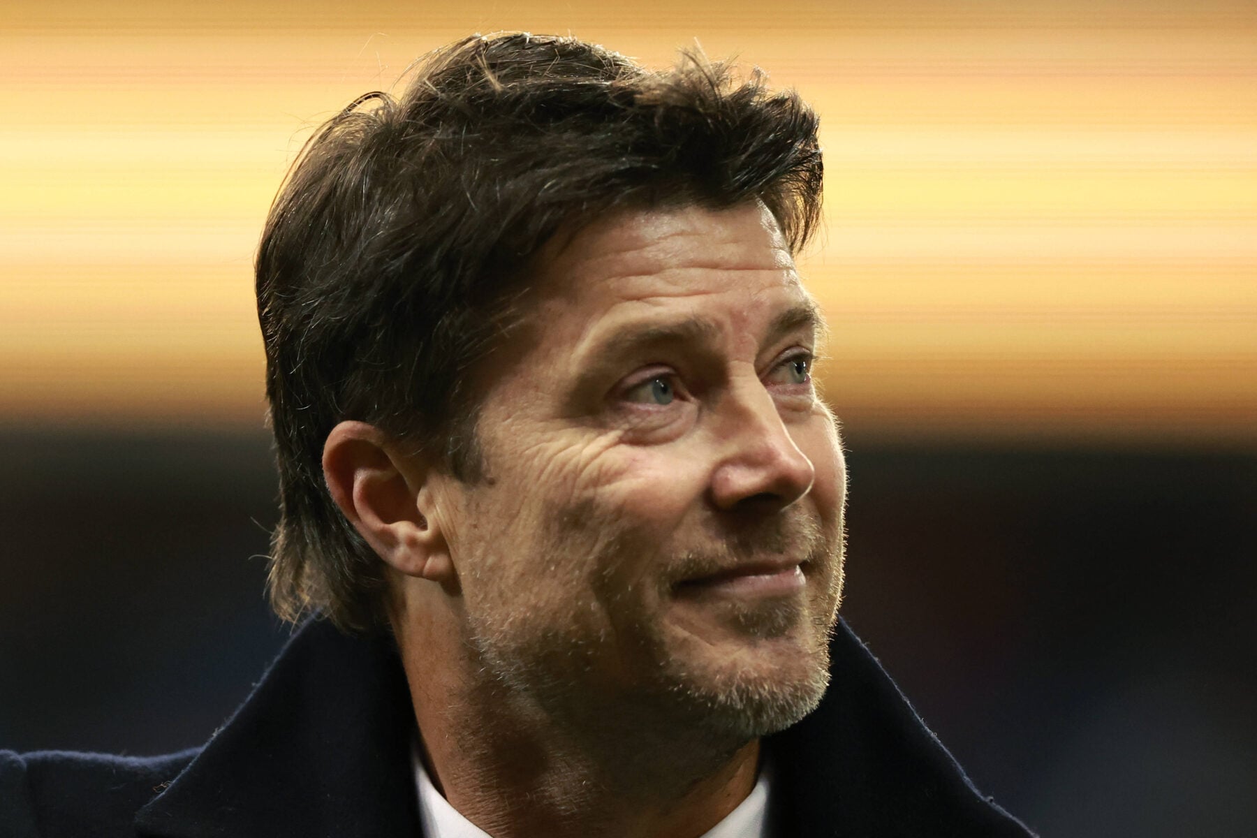 Brian Laudrup kunne ikke tro sine egne øjne.