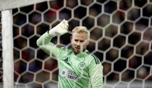 Kasper Schmeichel var ikke en mur torsdag aften, da Celtic fik ørene i maskinen mod Europa League-duksene fra FC Midtjylland.