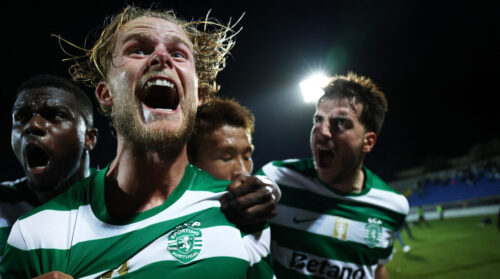 Morten Hjulmand var på alles læber, da danskeren var i aktion lørdag aften for Sporting CP. Se matchvinderens scoring her.