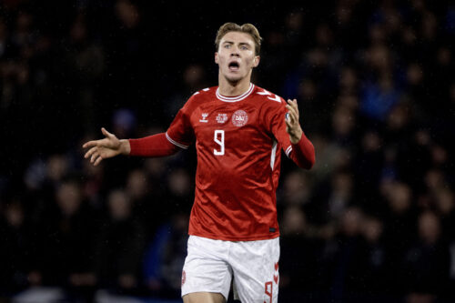 En trist udvikling for Rasmus Højlund.