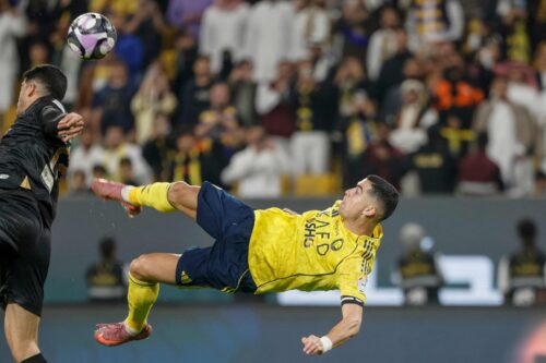 Cristiano Ronaldo er for vild.