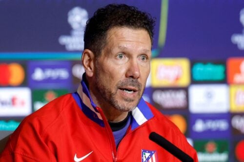 Diego Simeone afviger nu fra sin kommentar i sidste måned.