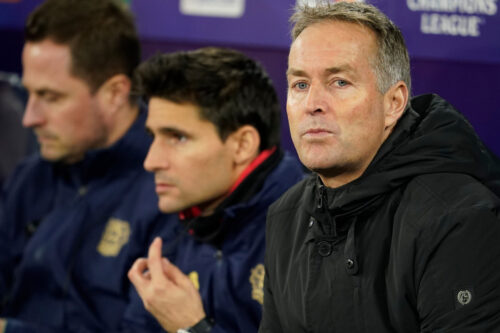 Kasper Hjulmand roses.