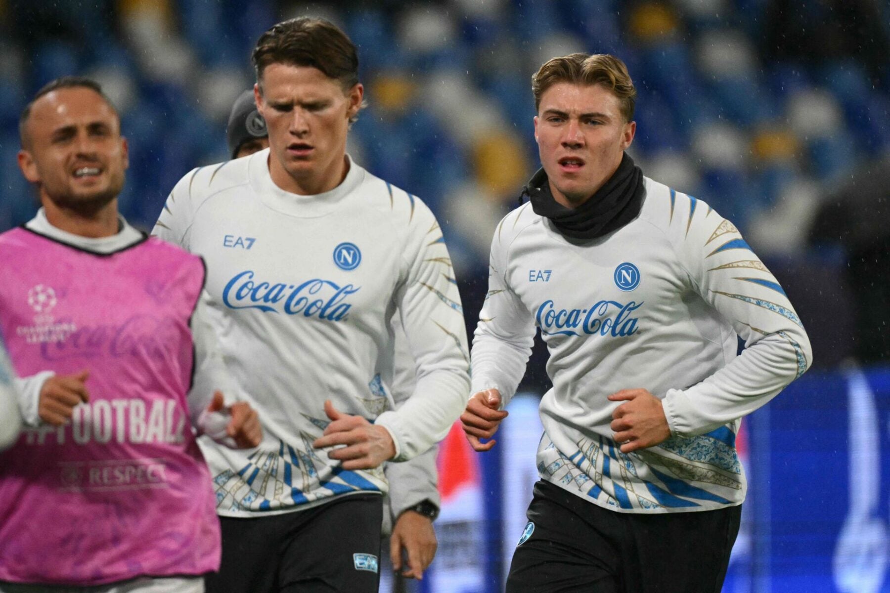 Rasmus Højlund har ikke fået samme kometstart i Napoli som holdkammeraten Scott McTominay, som i år blev nomineret til Ballon d'Or.