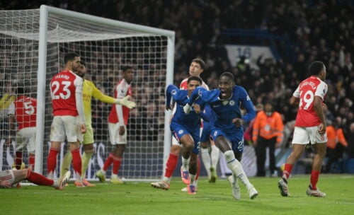 Kæmpe drama i kampen mellem Chelsea og Arsenal.