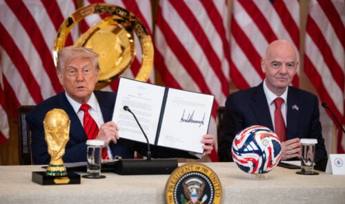 VM 2026 løber af stablen i USA, Canada og Mexico i sommeren 2026. Lodtrækningen finder sted i december, men nu opstår et problem.