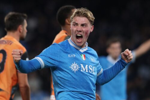 Rasmus Højlund og Napoli er videre til kvartfinalen i Coppa Italia.