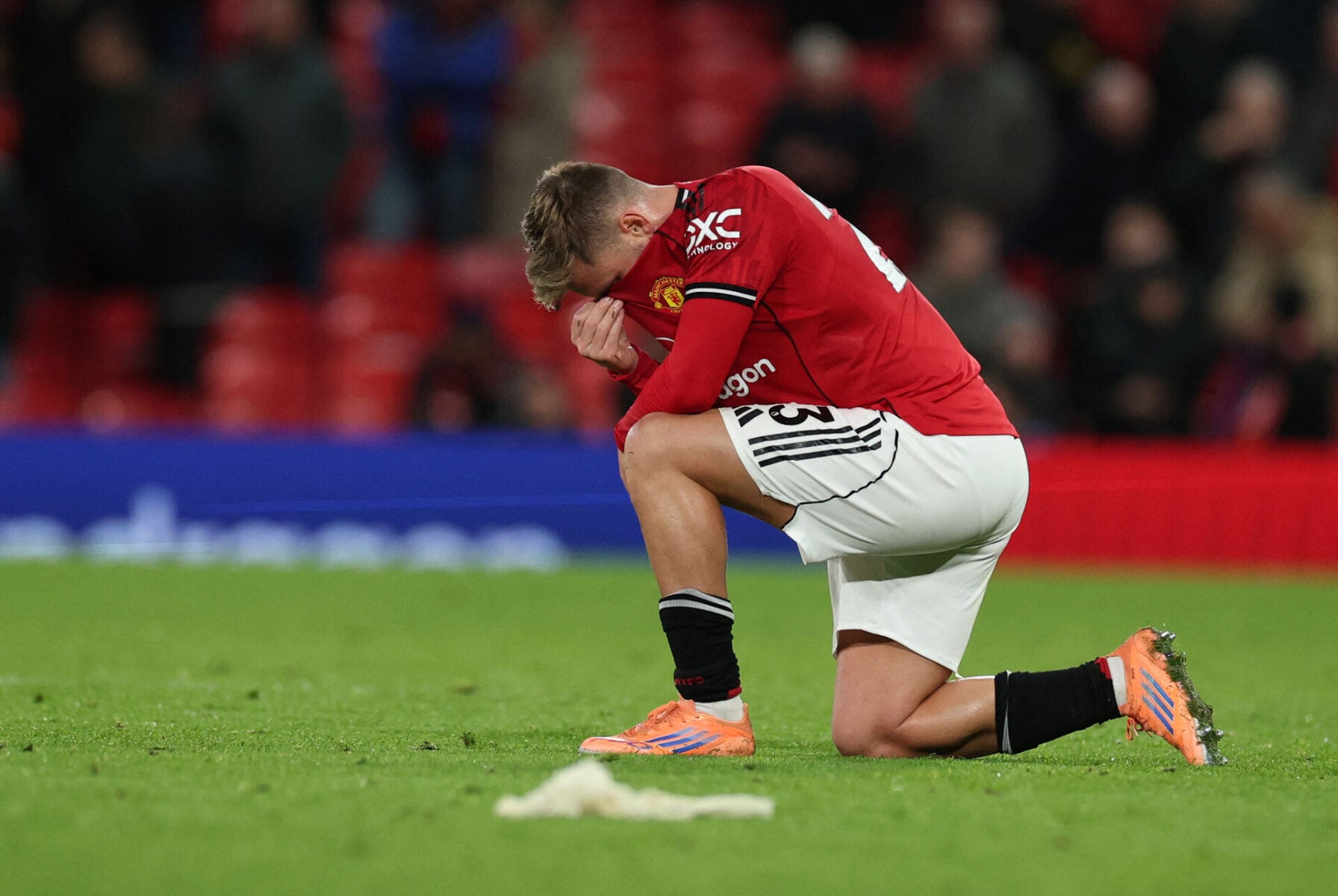 Manchester United mener, at Luke Shaw bør udtages af Thomas Tuchel. Foto: REUTERS/Phil Noble