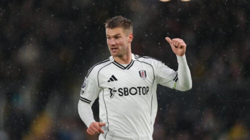 Joachim Andersen reagerer.