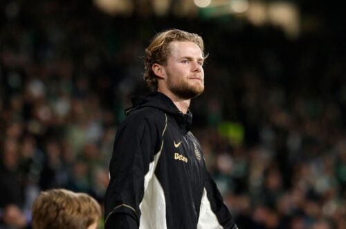 Morten Hjulmand vinder pris.